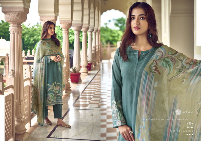 Norah By Sadhana Muslin Silk Digital Printed Salwar Kameez Wholesale Price In Surat